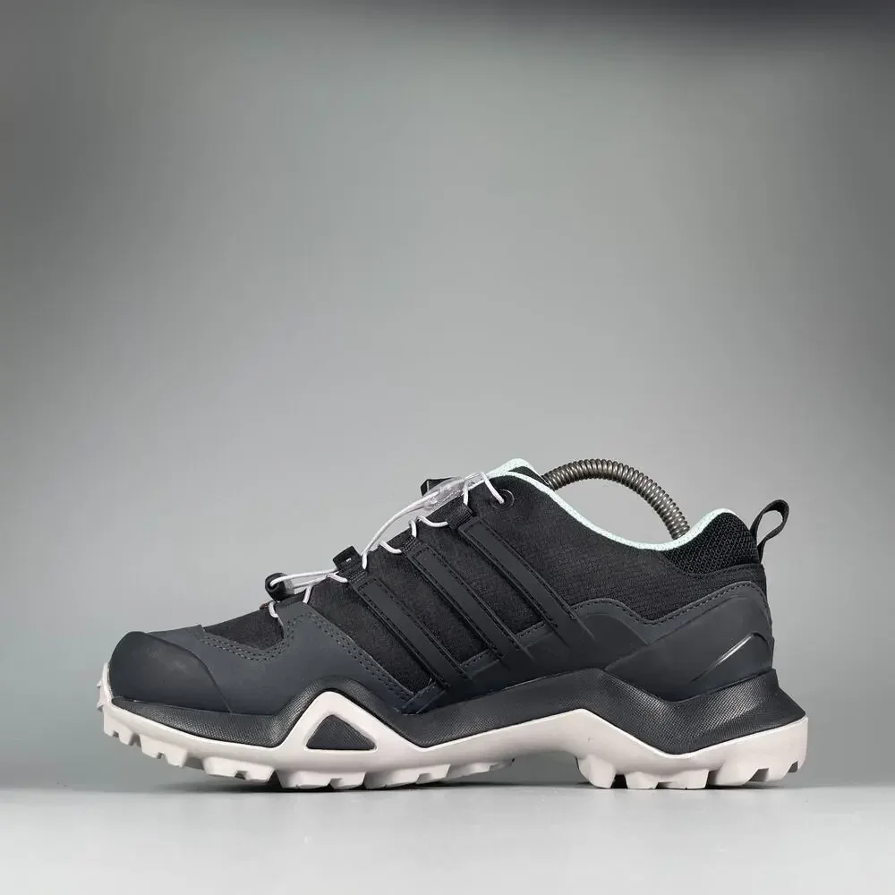 Adidas Terrex SWIFT R2 Goretex Women's 8 Black Hiking Shoes Athletic Sneaker NEW